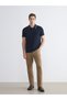 Vizyon New Season Polo Collar Short Sleeve Combed Cotton Men's T-Shirt - 2