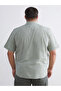 Regular Fit Short Sleeve Men's Shirt - 4