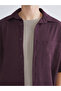 Esvab • Modern & Distinctive Comfortable Fit Short Sleeve Linen Look Men's Shirt - 4