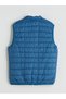 Lcwaikiki Classic Blue Standard Fit Stand Collar Men's Puffer Vest - 8