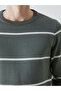 Sparkling Choices from Shining Store Zero Roba Collar Long Sleeve Striped Men's Knitwear Sweater - 5