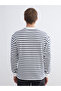 Peak New Season Striped Long Sleeve Men's Sweatshirt - 4