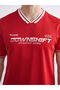 Xside V-Neck Printed Combed Cotton Men's T-Shirt - 3