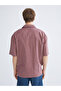 Xside Comfortable Fit Short Sleeve Linen Look Men's Shirt - 4