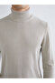 Vizyon New Season Turtleneck Long Sleeve Men's Knitwear Sweater - 3