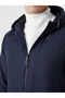 Rmz Gi̇yi̇m Farkiyla Standardfit Hooded Men's Coat - 4