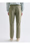 Green Standard Fit Men's Trousers - 8