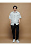 Peak New Season Comfortable Fit Short Sleeve Plaid Men's Shirt - 2