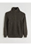 Mock Neck men's knit sweater - 5