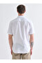 Regular Fit Short Sleeve Dobby Men's Shirt - 4