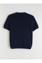 Crew Neck Short Sleeve Men's Knitwear Sweater - 7