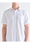 Regular Fit Short Sleeve Dobby Men's Shirt - 3