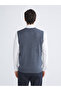 Standard Mold V-Neck Men's Knitwear Sweater - 4