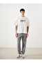 Crew Neck Short Sleeve Printed Combed Cotton Men's T-Shirt - 2
