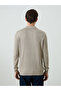 Polo Neck Long Sleeve Men's Knitwear Sweater - 4