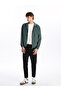 Vizyon New Season Comfortable Fit Stand Collar Men's Coat
