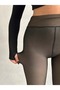 Thermal Plush Inside Black Pantyhose Missco03058 - 4