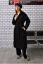Minimal Trench Coat Black - 3