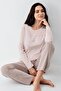 Paris Premium Series Women's Cotton Modal Comfortable Fit Long Sleeve Pajama Set