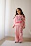 Girl's Labubu Modeled 3-Ply Sharded Tracksuit Set - 3