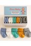 Organic Cotton Unisex 5-Piece Boxed Premium Newborn Baby Socks
