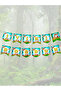 Safari Themed Party Decorations Set (Banner, Banner, Tablecloth) - 2