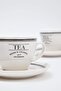 2li Mininal Desenli 220 CC Çay Fincanı Takımı TPHAW26CFN00000 - 5