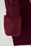 Teen Bordo Kalın İçi Polarlı Ayıcık Baskılı Regular/Normal Kesim Örme Sweatshirt TWOAW26SW00199 - 7