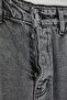 Gri Baggy Fit Jeans Kot Pantolon TMNAW24JE00027 - 8