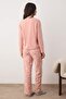 Teen Gül Kurusu Puantiyeli Polar Örme Pijama Takımı THMAW26PT00157 - 5