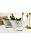 2-Piece Glass Bowl - Decorative Presentation Bowl and Fruit Bowl - Crystal - 5