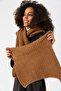 Camel Knitted Thick Women's Shawl - 45X210 cm - 7
