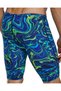 Tyr Men's Racing Swimsuit Thresher Jam Yellow/Blue Arena Summer - Winter Championship Racing Swimsuit - 5