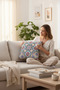 Jacquard Tapestry Panel Woven Green Mandala Decorative Throw Pillow / Pillowcase - 8