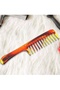 Antistatic Hair Lightening Comb Wide Toothed Hair Comb Custom Colors - 2