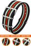 22mm Fossil-Welder-Casio-Seiko-Omega-Armani Watch Compatible Nato Textile Fabric Watch Band 22Model38