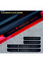Peugeot Expert Carbon Door Sill Auto Sticker 4 Pieces