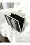 Special Design Double Color Black Silver Metal Handle Crystal Stone Evening Dress Bag Kına - 3