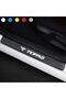 Special New Compatible Accessory Auto Door Sill for Tofas Special New Sticker Carbon 4Pcs