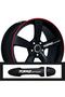 Special New Compatible Accessory Auto Door Handle/Rim for Tofas Şahin Special New Sticker 10 Pcs 10*1.5 cm