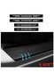 Accessory Auto Door Sill Sticker Carbon Compatible for Volkswagen Scirocco 4 Pieces