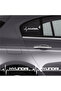 Exclusive New Compatible Accessory Auto Rhythm for Hyundai Atos Exclusive New Sticker 2 Pcs 20*9 cm