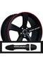 Custom New Compatible Accessory for Skoda Roomster Auto Door Handle/Rim Custom New Sticker 10 Pcs 10*1.5 cm