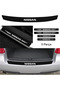 Custom New Compatible Accessory Auto Trunk and Door Sill for Nissan Maxima Custom New Sticker Set Carbon