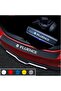 Accessory Auto Luggage and Door Threshold Sticker Set Carbon Compatible for Renault Fluence