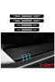 Accessory Auto Door Sill Sticker Carbon Compatible for Daewoo Nubira 4 Pieces