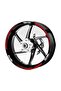 Rks Motor Tire Stripe Red Stripe White Rks Sticker