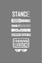 Auto Rear Window Special New Sticker Model 23 English White 40*20 cm