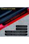 Toyota Starlet Carbon Door Sill Auto Sticker 4 Pieces