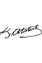 Ataturk Signature Auto Sticker,